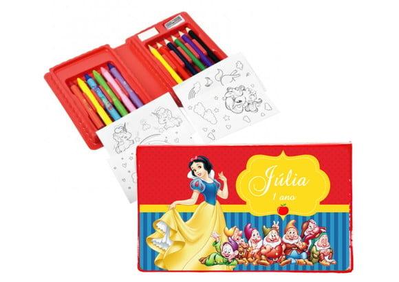 Estojo de Pintura Branca de Neve