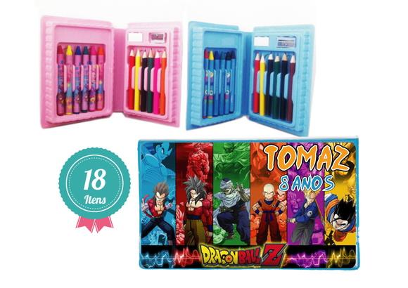 Mini Estojo de Pintura 18 peças