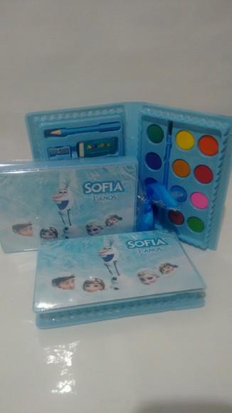 Estojo de Pintura Frozen