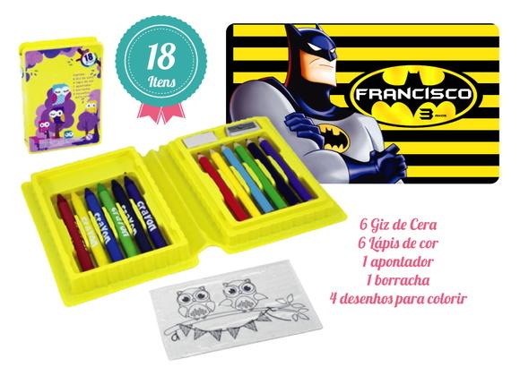 Mini Estojo de Pintura 18 peças