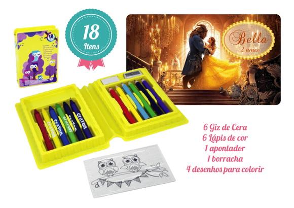 Mini Estojo de Pintura 18 Peças