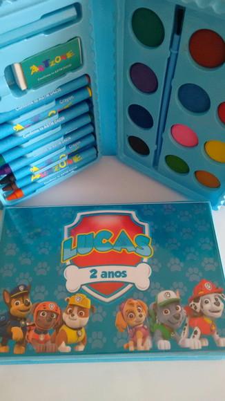 Estojo de Colorir Patrulha Canina