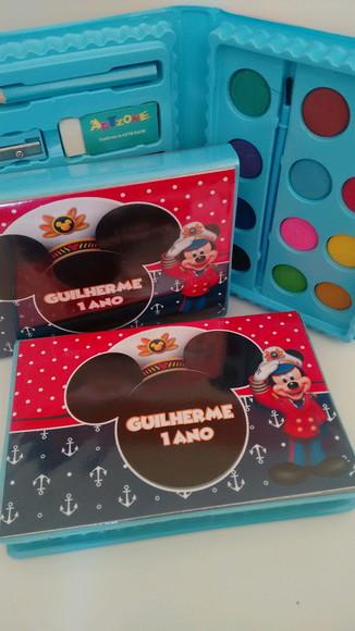 Estojo de Colorir Mickey