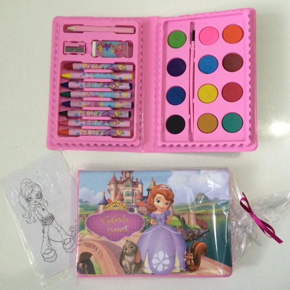 Estojo de Pintura Princesa Sofia