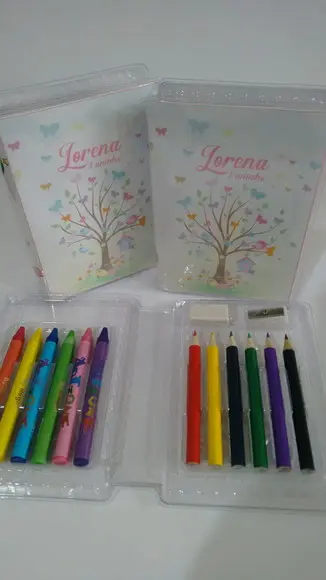 Estojo de Colorir 18 Peças