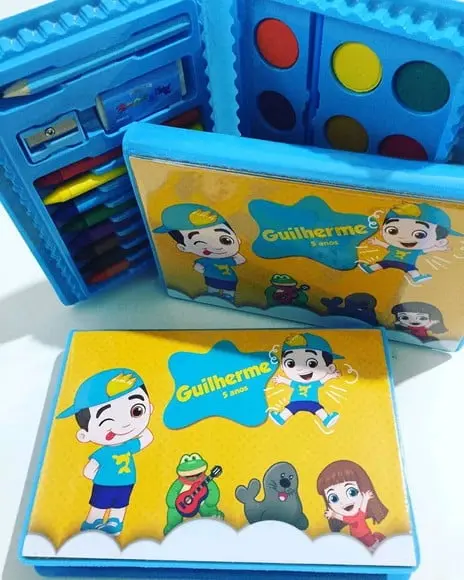 Estojo de Colorir Lucas Neto