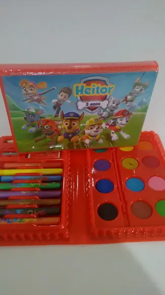 Kit Pintura / Estojo Colorir