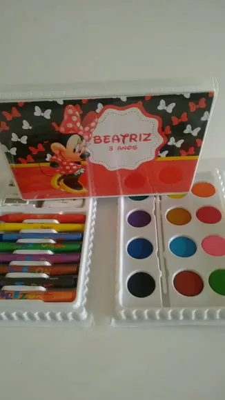 Kit Pintura / Estojo Colorir