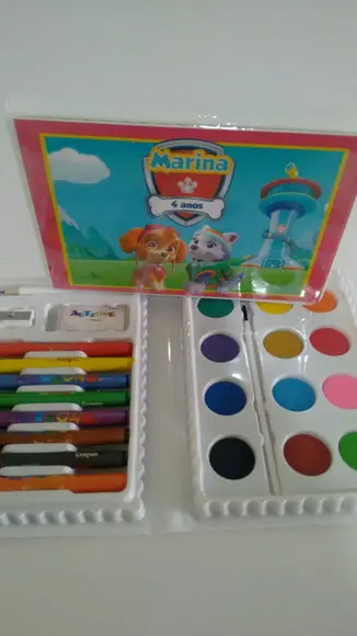 Kit Pintura / Estojo Colorir