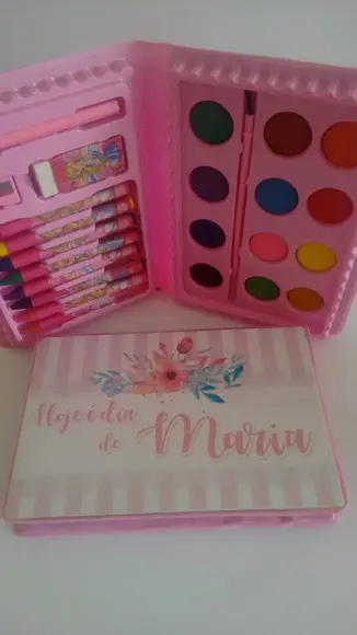 Estojo de Pintura Floral