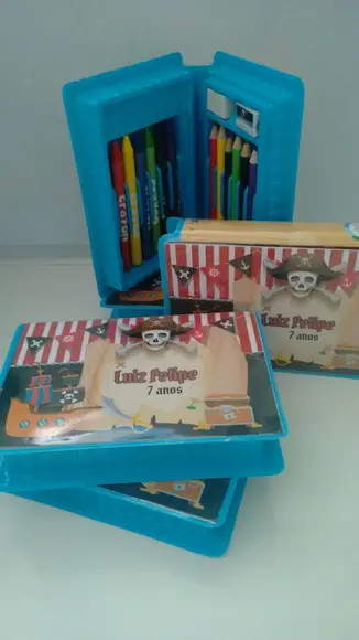 Estojo de Pintura Piratas