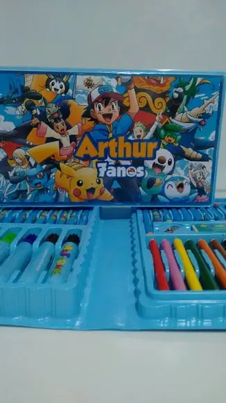Estojo de Pintura Pokemon