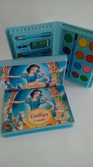 Estojo de Pintura Branca de Neve