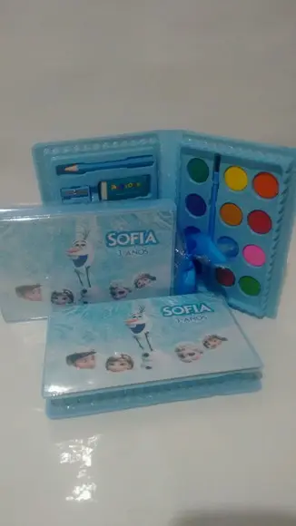 Estojo de Pintura Frozen