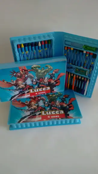 Estojo de Pintura Avengers