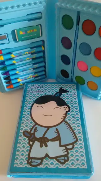 Estojo de Pintura 24 peças