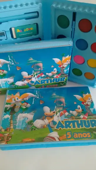 Estojo de Pintura 24 peças