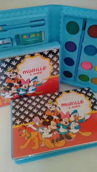 Estojo de Pintura 24 peças