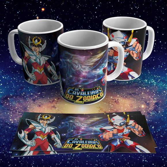 Caneca Cavaleiros do Zodíaco Seiya Pégaso