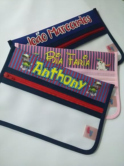 Kit com 2 Unidades Necessaire Higiene Bucal
