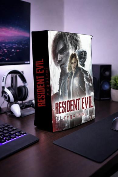 Capa Resident Evil Requiem Leon e Grace Ps5 Fat