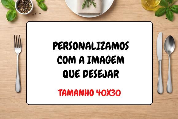Kit com 3 Jogos Americanos Personalizados *arte Gratis*