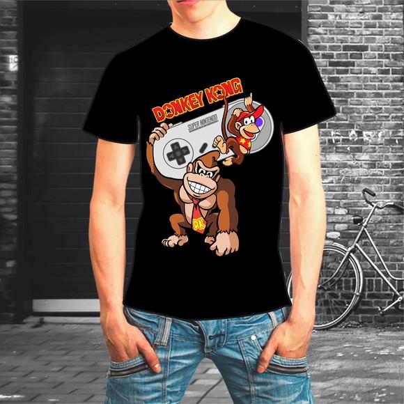 Camiseta Donkey Kong Snes