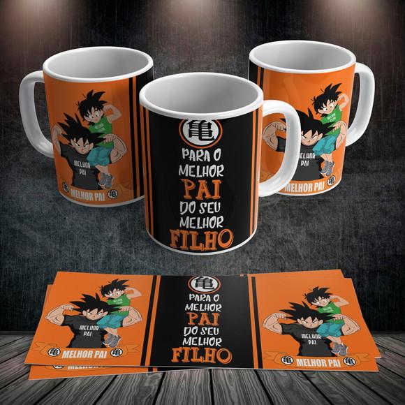 Caneca para o Melhor Pai Goku