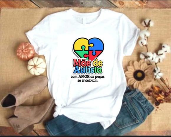 Camiseta Mãe de Autista