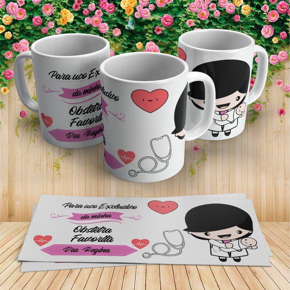 Caneca Minha Obstetra Favorita