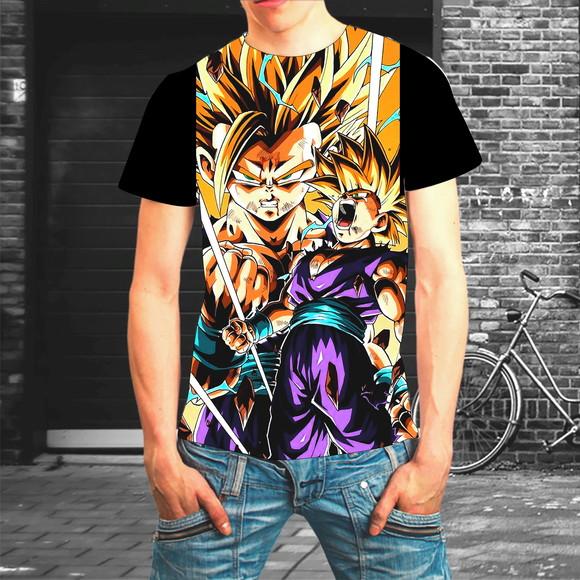 Camiseta Sublimação Total Dragon Ball #5