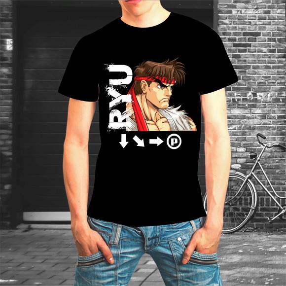 Camiseta Personalizada Ryu Street Fighter