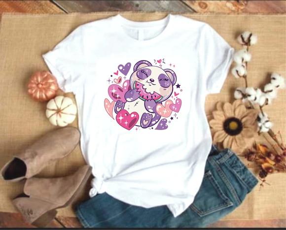 Camiseta Panda Melancia
