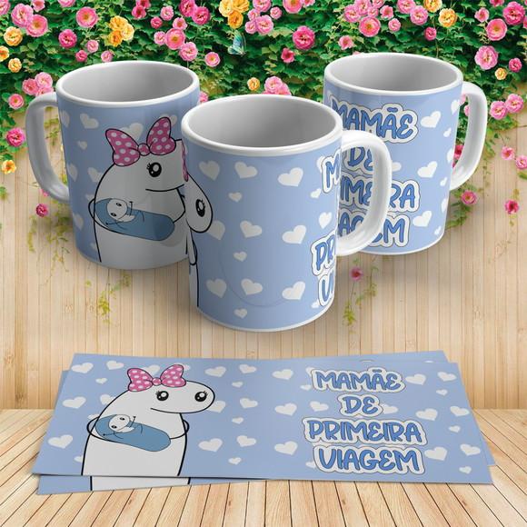 Caneca Mamãe De Primeira Viagem