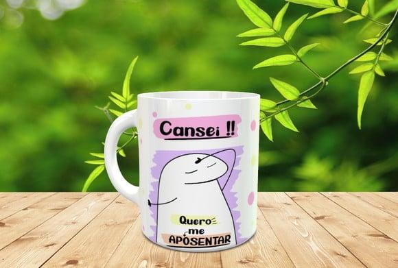 Caneca Cansei Quero Me Aposentar