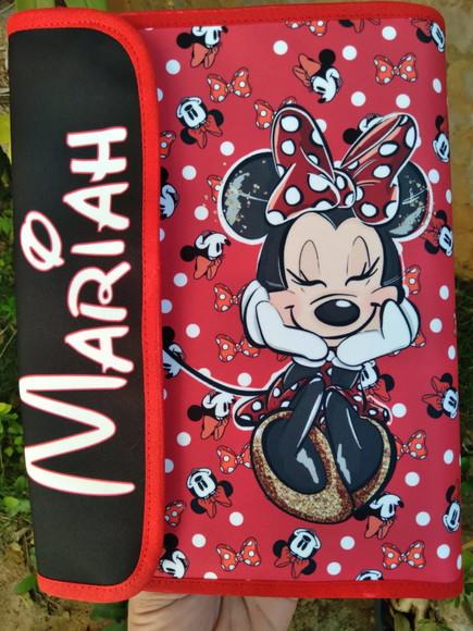 Capa Porta Documentos do Bebê Minnie