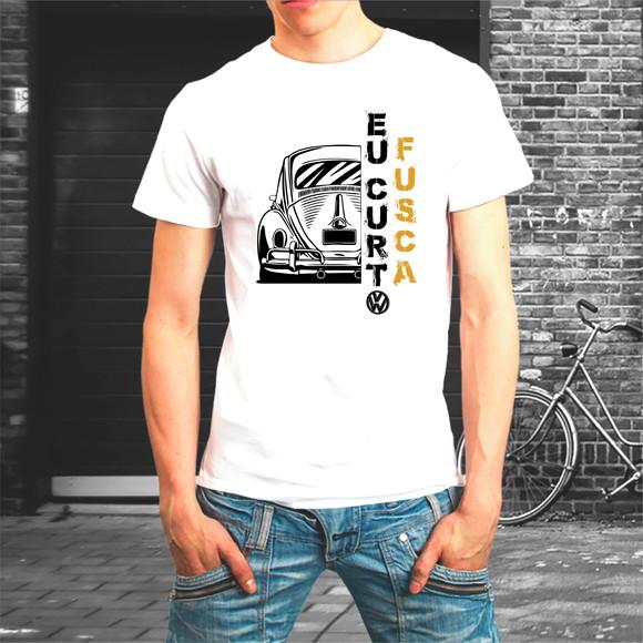 Camiseta Eu Curto Fusca
