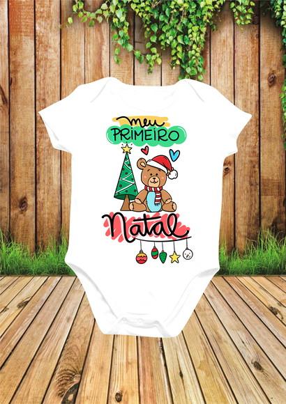 Body Personalizado Meu Primeiro Natal