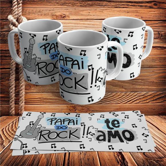 Caneca Papai do Rock