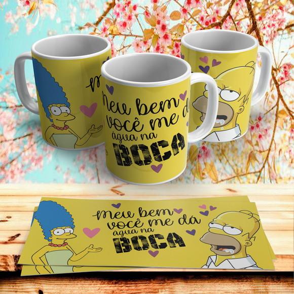 Caneca Meu Bem Você Me Dá Água na Boca