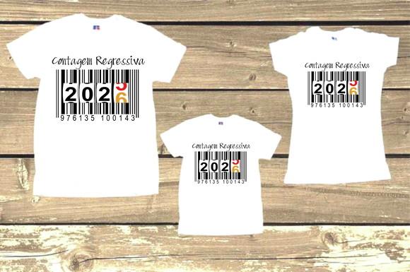 Trio de Camisetas Contagem Regressiva 2026