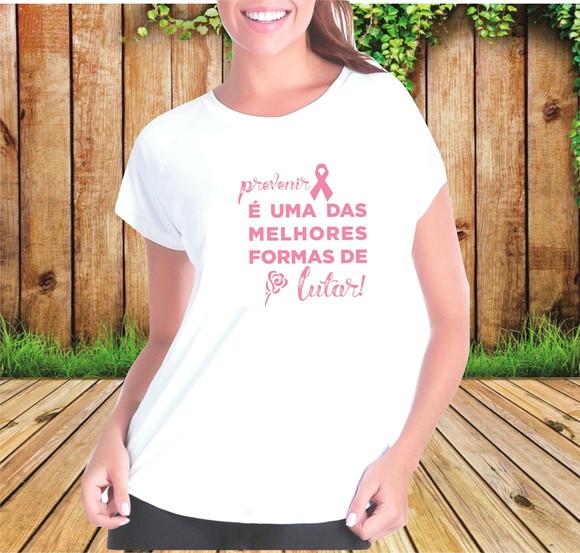 Camiseta Outubro Rosa #5