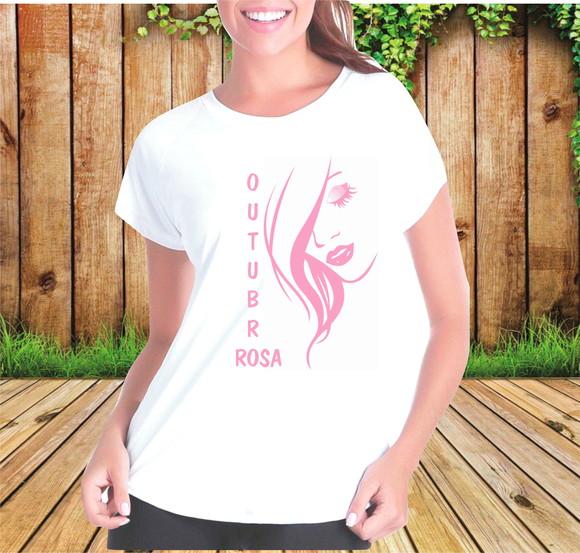 Camiseta Outubro Rosa #4