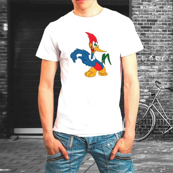 Camiseta Pica Pau Biruta