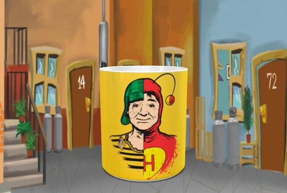 Caneca Chaves x Chapolin