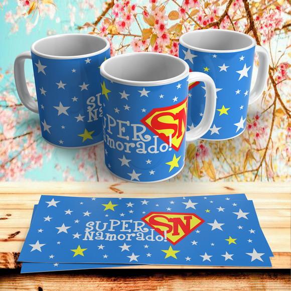 Caneca Dia dos Namorados Super Namorado(a)