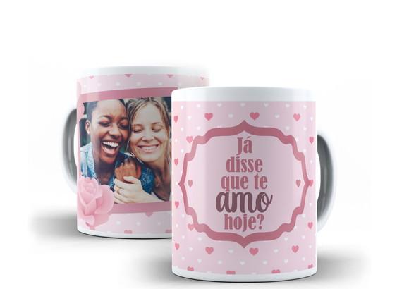 Caneca Dia dos Namorados Já disse quer te amo hoje?
