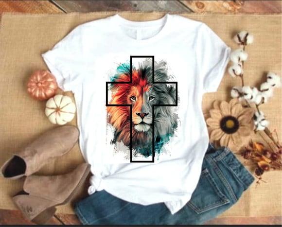 Camiseta Leão Da Tribo De Judá
