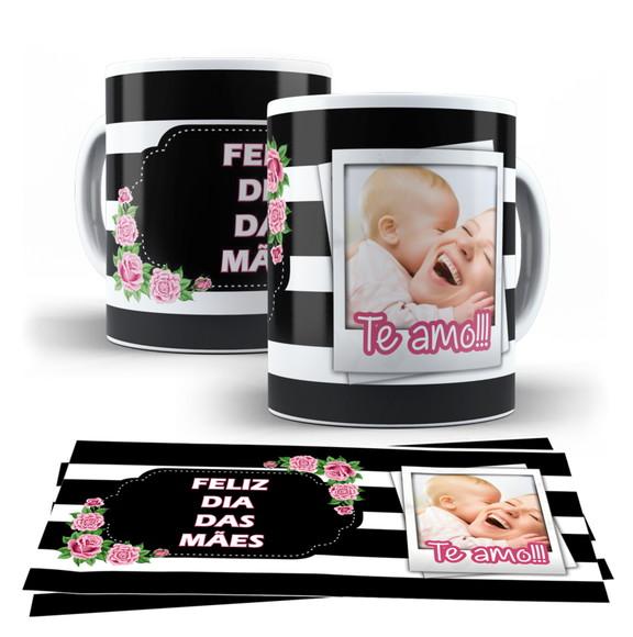 Caneca Dia das Mães com Foto