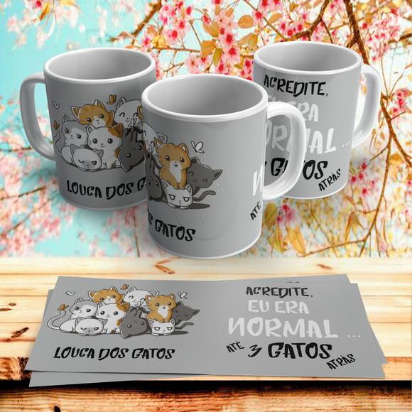 Caneca Louca dos Gatos #2